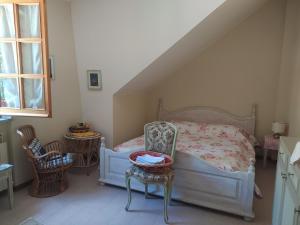 Letto o letti in una camera di Casa BnB Pappappero Monti della Laga