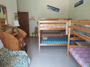 Letto o letti in una camera di Casa BnB Pappappero Monti della Laga