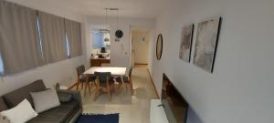 Posezení v ubytování Refugio Ballenas