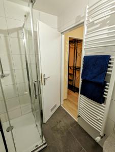 Koupelna v ubytování Schmuckstück im Allgäu