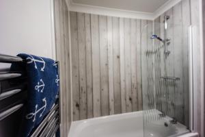 Koupelna v ubytování Flat 1 Flint House Tenby - 2 bedroom - garden - dog friendly + 16 fotografií