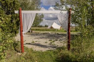 Příroda nedaleko luxury tent