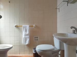 Koupelna v ubytování Hotel RustiCall