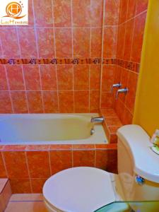 Koupelna v ubytování Hotel Las Hamacas
