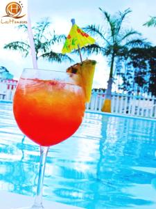 Bazén v ubytování Hotel Las Hamacas nebo v jeho okolí