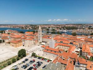 Udsigt til Zadar eller udsigt til byen taget fra lejligheden