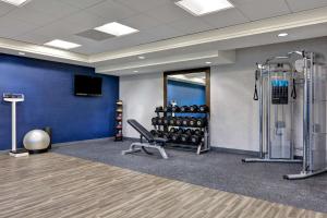 The fitness centre and/or fitness facilities at Hampton Inn & Suites Clearwater/St. Petersburg-Ulmerton Road
