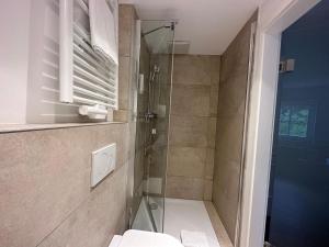 Koupelna v ubytování Waldhotel Eichenhof