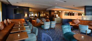 Uma área de estar em Hilton Dublin Kilmainham