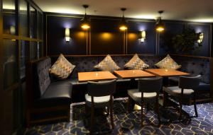 Uma área de estar em Hilton Dublin Kilmainham