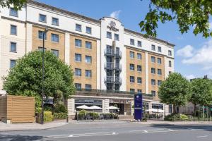 a rendering of the front of a hotel at DoubleTree by Hilton London Angel Kings Cross in London