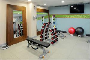 Fitness centrum a/nebo fitness zařízení v ubytování Hampton by Hilton Newcastle