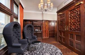 Posezení v ubytování DoubleTree by Hilton Hotel & Spa Liverpool