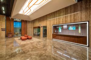 TV a/nebo společenská místnost v ubytování Hilton Garden Inn Istanbul Atatürk Airport