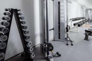 Fitness centrum a/nebo fitness zařízení v ubytování Hilton Prague Old Town