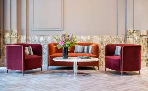 Posezení v ubytování DoubleTree By Hilton Brussels City