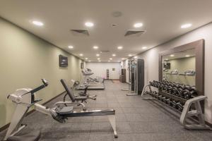 Academia e/ou comodidades em Hilton Garden Inn Frankfurt City Centre