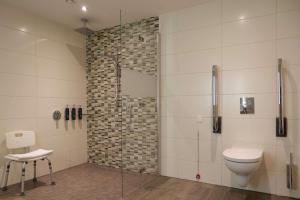 Um banheiro em Hilton Garden Inn Frankfurt City Centre