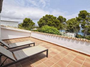 Balkón nebo terasa v ubytování Villa in Cala Ratjada with Sea Views and Pool