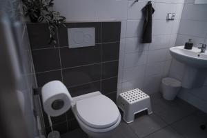 Kúpeľňa v ubytovaní Penzion u Hošků
