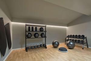 Het fitnesscentrum en/of fitnessfaciliteiten van DoubleTree By Hilton Trieste