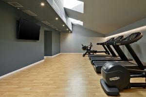 Het fitnesscentrum en/of fitnessfaciliteiten van DoubleTree By Hilton Trieste