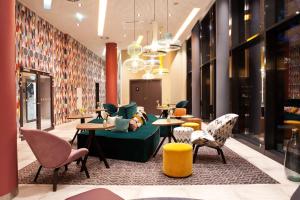 Hampton By Hilton Vienna Messe的休息区