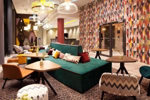 Hampton By Hilton Vienna Messe的休息区