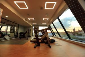 Centrum fitness w obiekcie Hampton By Hilton Olsztyn