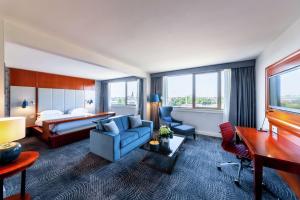 Posezení v ubytování Hilton Strasbourg
