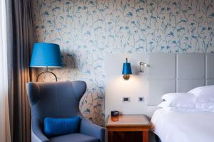 Postel nebo postele na pokoji v ubytování Hilton Strasbourg