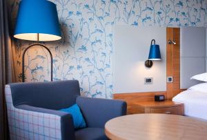 Postel nebo postele na pokoji v ubytování Hilton Strasbourg