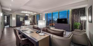 Posezení v ubytování Hilton Podgorica Crna Gora