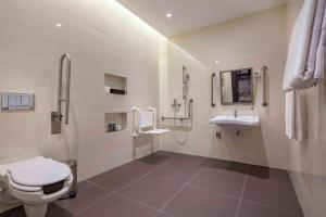 Koupelna v ubytování Hilton Podgorica Crna Gora