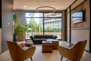 Posezení v ubytování DoubleTree by Hilton Brescia