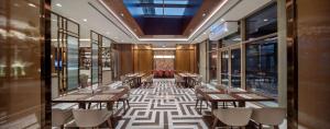 DoubleTree By Hilton Skopje的休息区