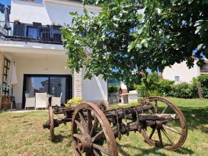 Vonkajšia záhrada v ubytovaní House Viola