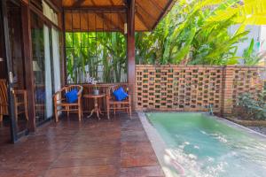Der Swimmingpool an oder in der Nähe von Kampung Canggu