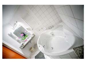 Koupelna v ubytování Hotel Fenix