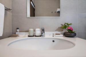 Koupelna v ubytování Dali Yanyuan Erhai Retreat + 37 fotografií