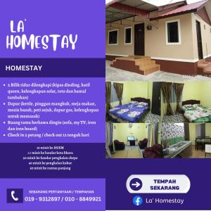 un prospectus pour une clinique d'homéopathie dans une maison dans l'établissement La' Homestay, à Kota Bharu