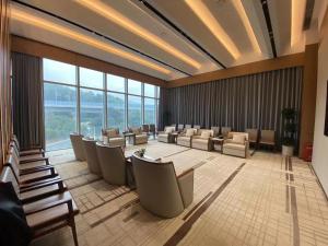 Posezení v ubytování Holiday Inn Express Shenzhen Guangming Cloud Park by IHG