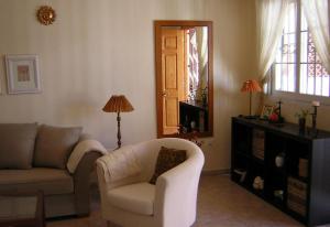 Χώρος καθιστικού στο Cosy all-year holiday home