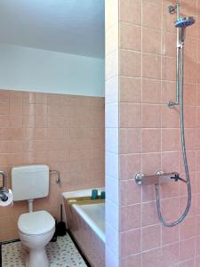 Koupelna v ubytování Ferienhaus Anni