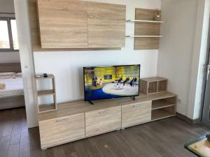 Postel nebo postele na pokoji v ubytování Attico - Il Panorama