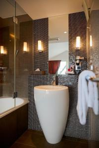 Koupelna v ubytování Hotel Lechnerhof Unterföhring