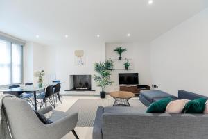 אזור ישיבה ב-Prime Apartments Gloucester Road