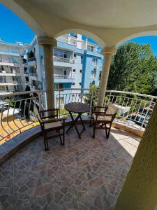 Balkón nebo terasa v ubytování Lovely apartment with FREE parking Silver Springs