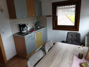 Kuchyňa alebo kuchynka v ubytovaní Bergführerhaus