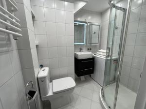 Kúpeľňa v ubytovaní LTC Apartments Wzgórze św Maksymiliana